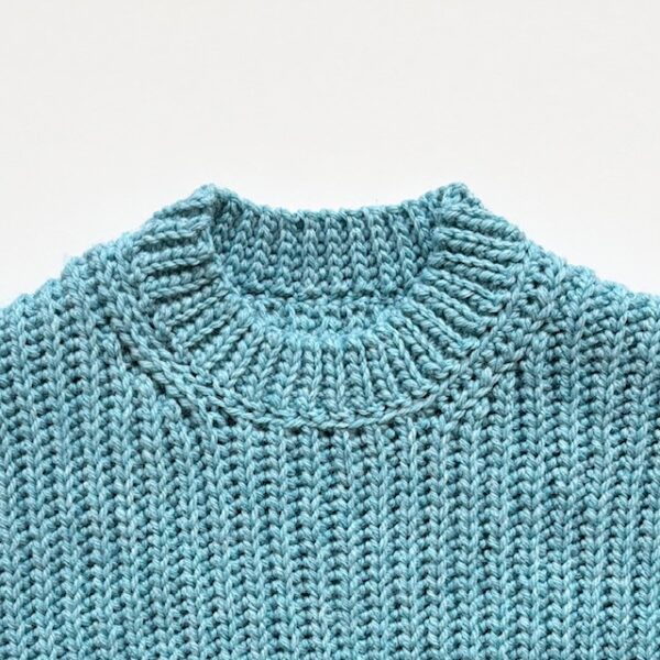 Ribbed sweater Junior - Hækleopskrift - Image 5